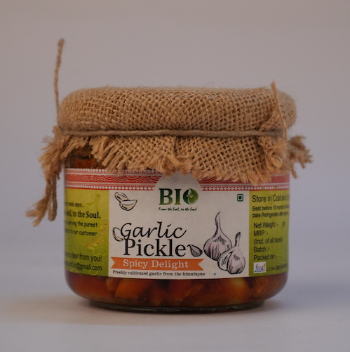 Garlic Pickle  Spicy Delight