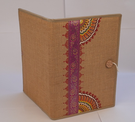 File Folder With Aipan Painting Texture 