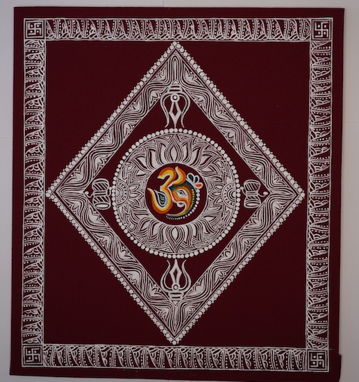 Om Aipan Painting