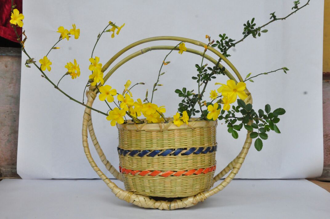Ringal Basket for Money Plant Pot